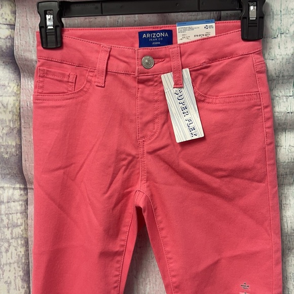 - Brand new girls Arizona Jean CO jeggings. Size 10 Reg. - Picture 2 of 13